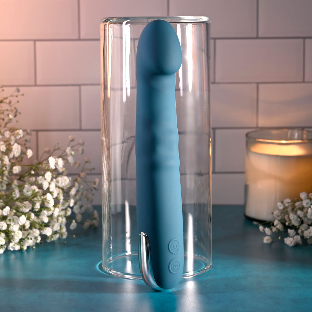 Evolved QUEEN OF ALL TRADES - 22.6 cm USB Rechargeable Thrusting & Rotating Vibrator