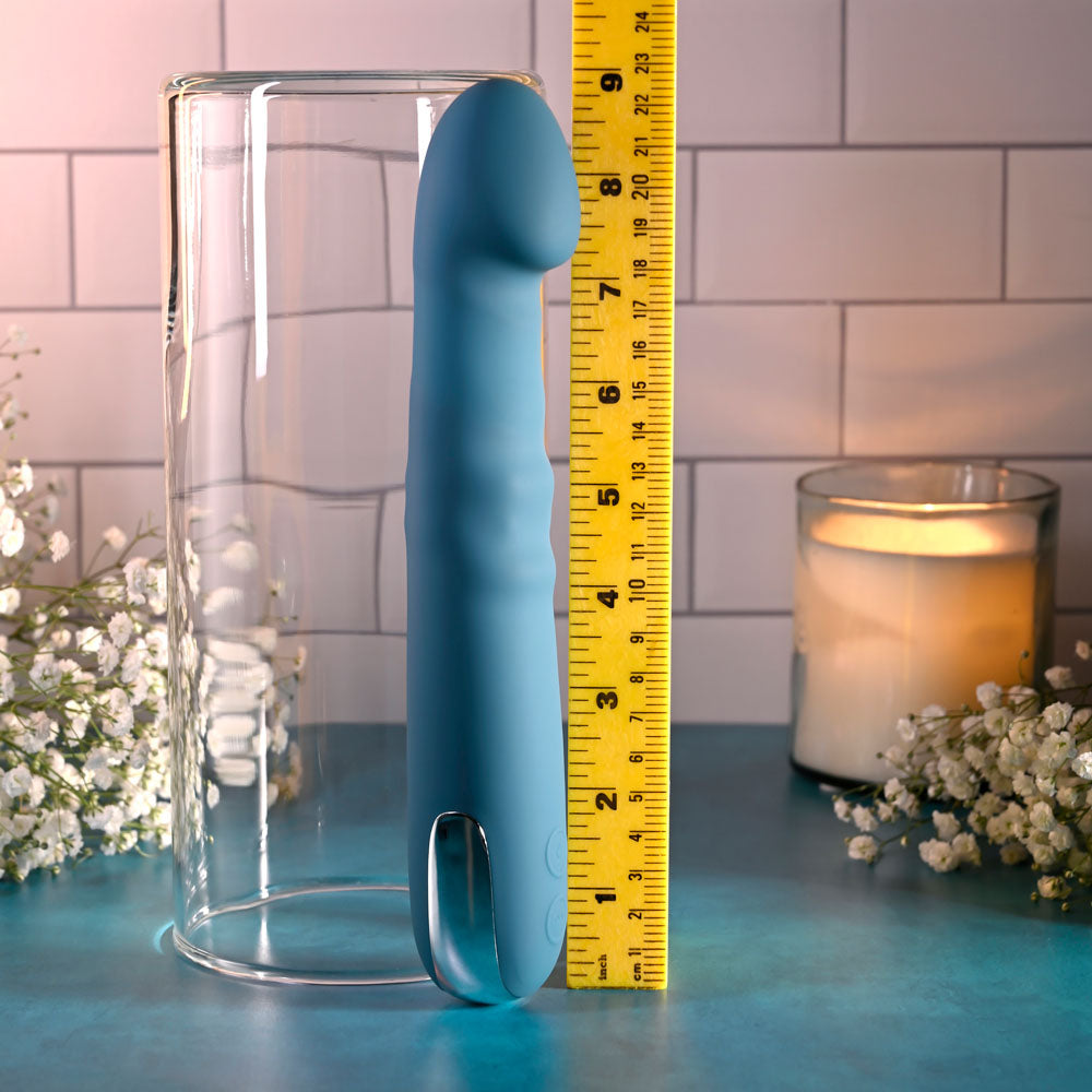 Evolved QUEEN OF ALL TRADES - 22.6 cm USB Rechargeable Thrusting & Rotating Vibrator