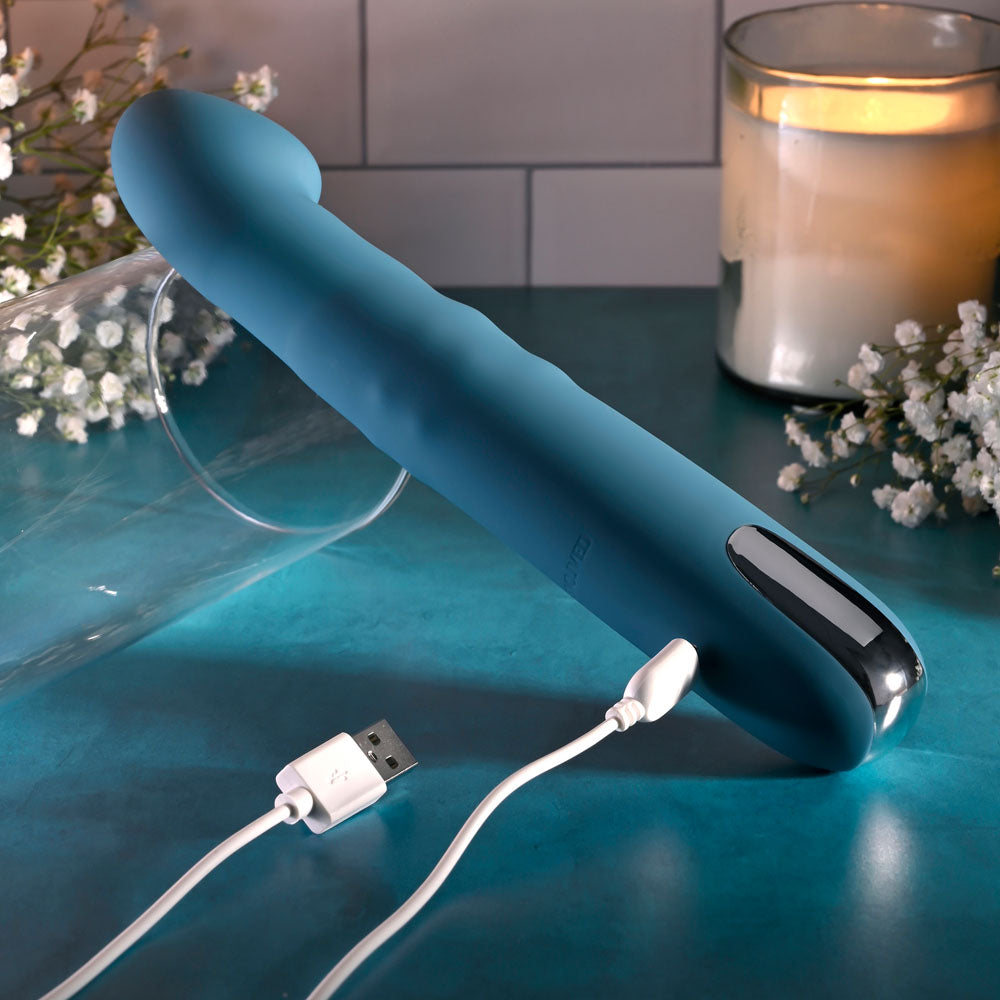 Evolved QUEEN OF ALL TRADES - 22.6 cm USB Rechargeable Thrusting & Rotating Vibrator