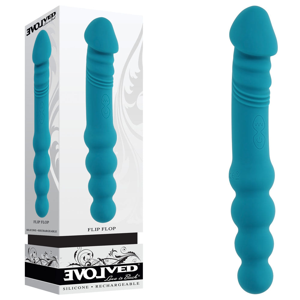 Evolved FLIP FLOP - 23.1 cm USB Rechargeable Dual Ended Vibrator