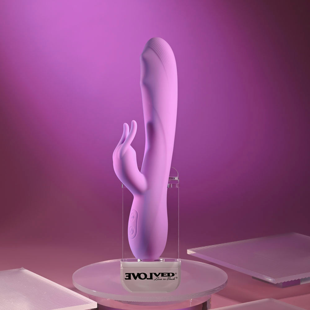 Evolved BEAD THE WAY - 23.2 cm USB Rechargeable Rabbit Vibrator