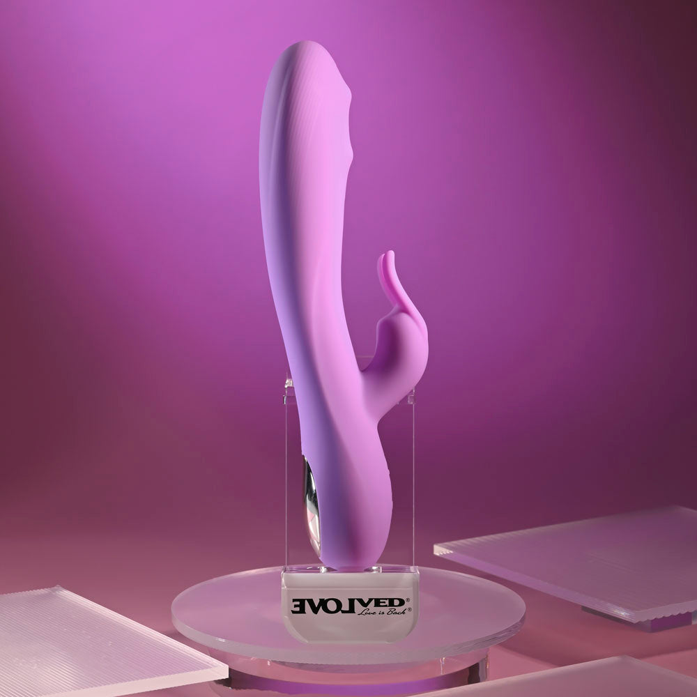 Evolved BEAD THE WAY - 23.2 cm USB Rechargeable Rabbit Vibrator