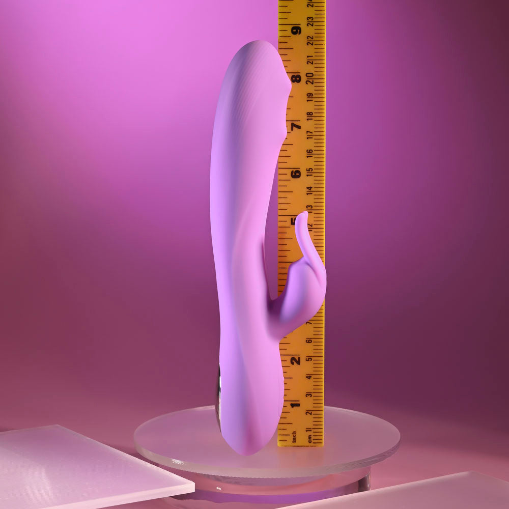 Evolved BEAD THE WAY - 23.2 cm USB Rechargeable Rabbit Vibrator