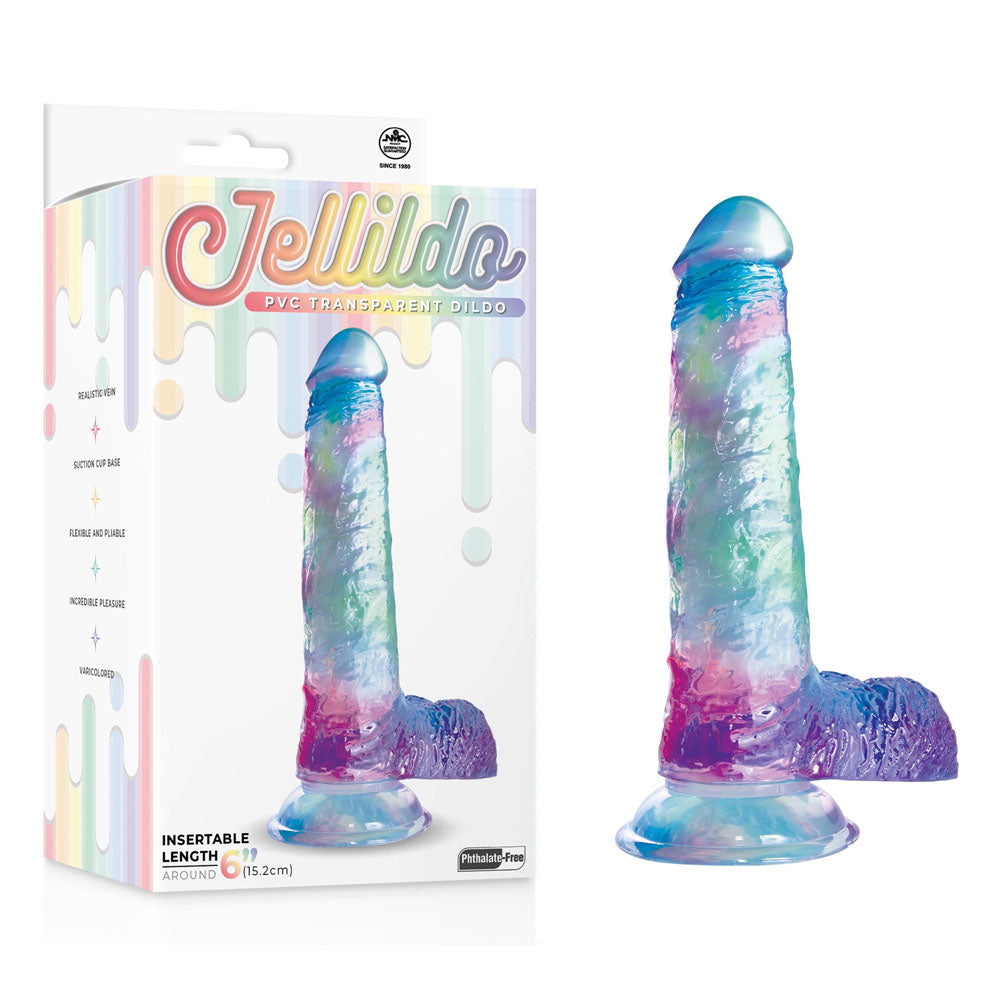 Jellido 15.2cm Dildo - Clear 15.2 cm Dildo