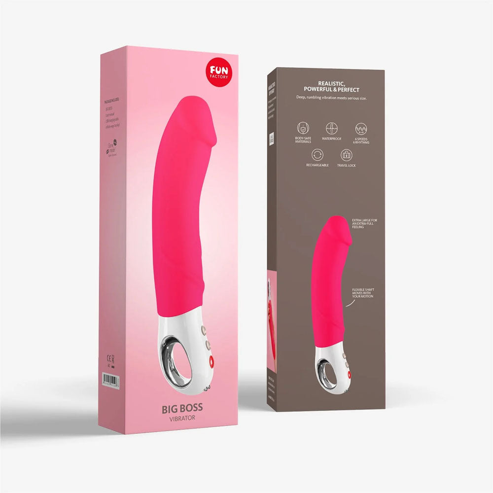 Fun Factory BIG BOSS - 23.5 cm USB Rechargeable Vibrator