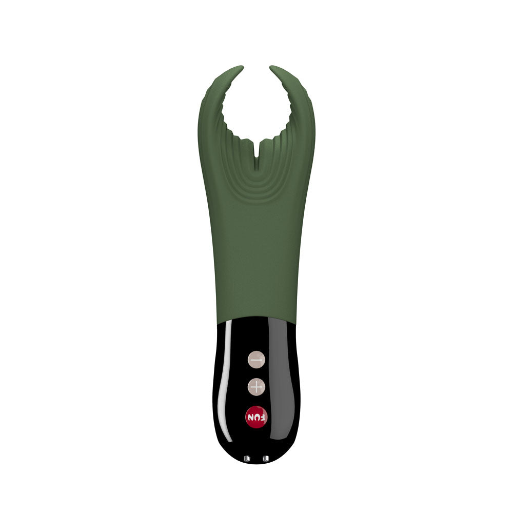 Fun Factory MANTA moss -black - Moss 18 cm USB Rechargeable Mens & Couples Vibrator