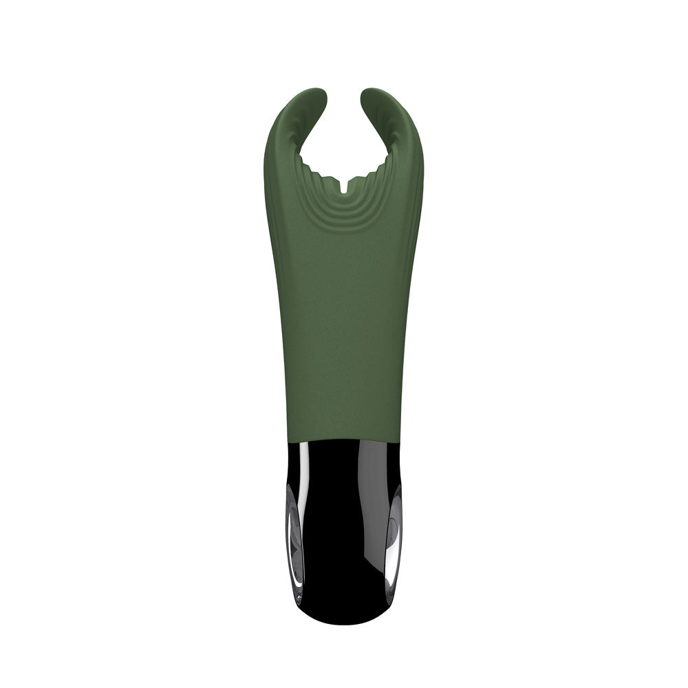 Fun Factory MANTA moss -black - Moss 18 cm USB Rechargeable Mens & Couples Vibrator