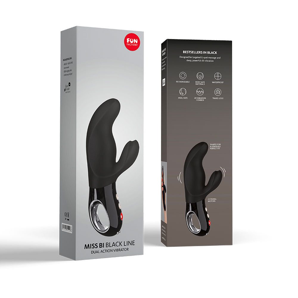Fun Factory MISS BI - 17 cm USB Rechargeable Rabbit Vibrator