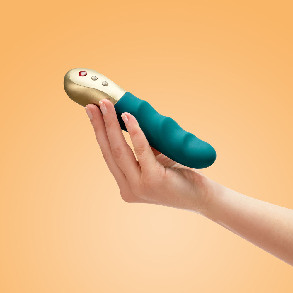 Fun Factory STRONIC PETITE deep sea - Deep Sea 17 cm USB Rechargeable Thrusting Vibrator