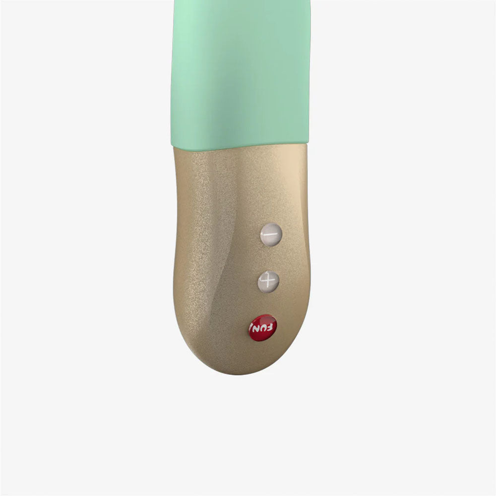 Fun Factory SUNDAZE pistachio - Pistachio 17.5 cm USB Rechargeable Thrusting Vibrator