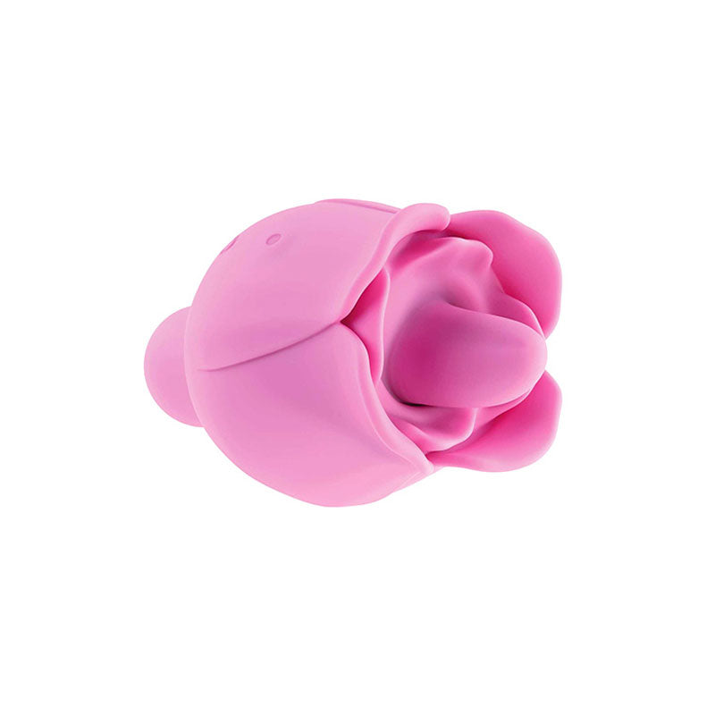 Adam & Eve EVES RAVISHING CLIT FLICKING ROSE - USB Rechargeable Rose Flicking Stimulator