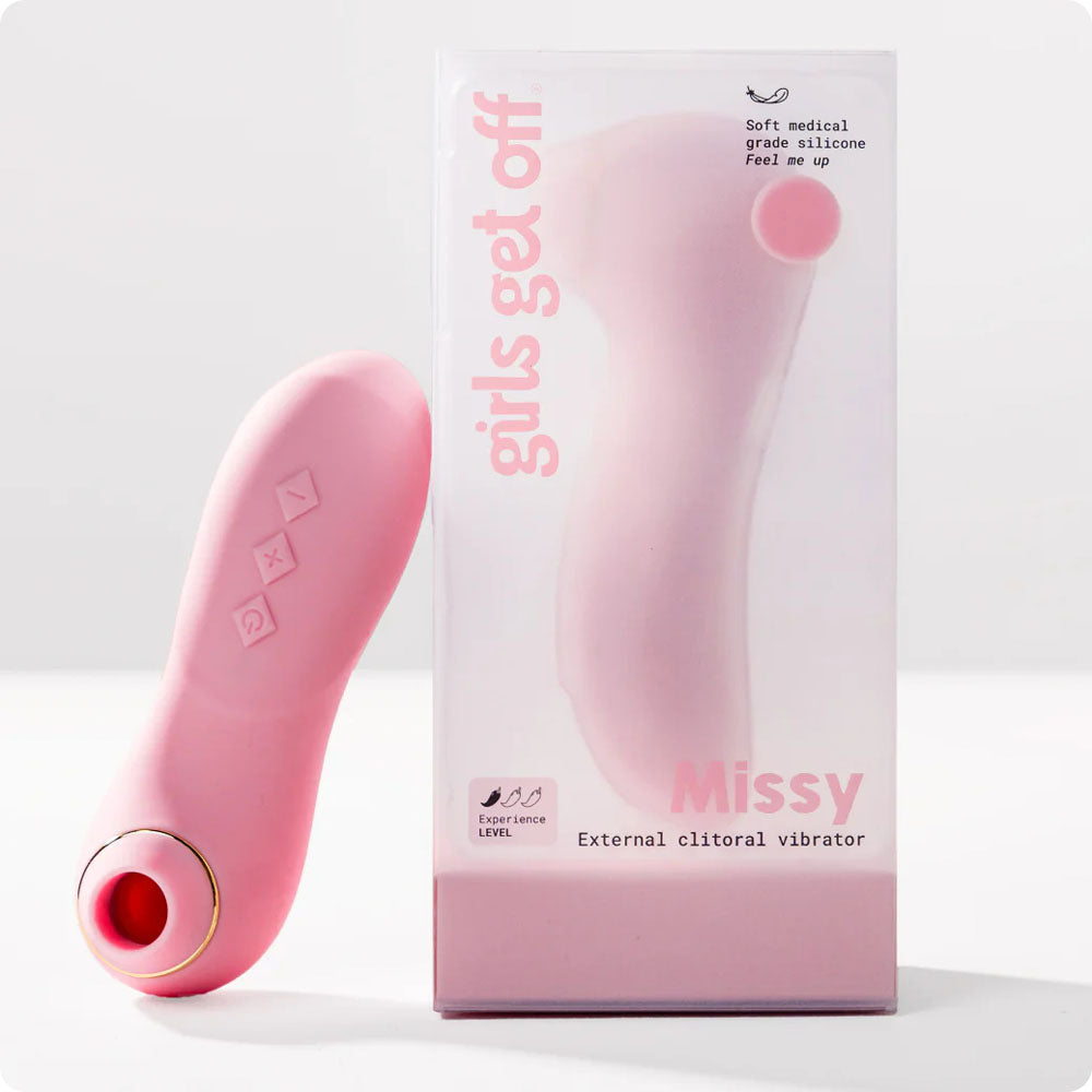 Girls Get Off - Missy - USB Rechargeable Air Pulse Clitoral Stimulator