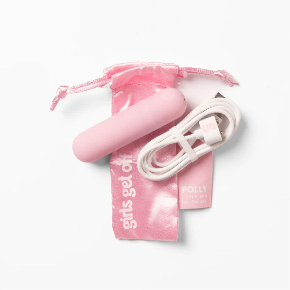 Girls Get Off - Polly - 6.3 cm USB Rechargeable Bullet