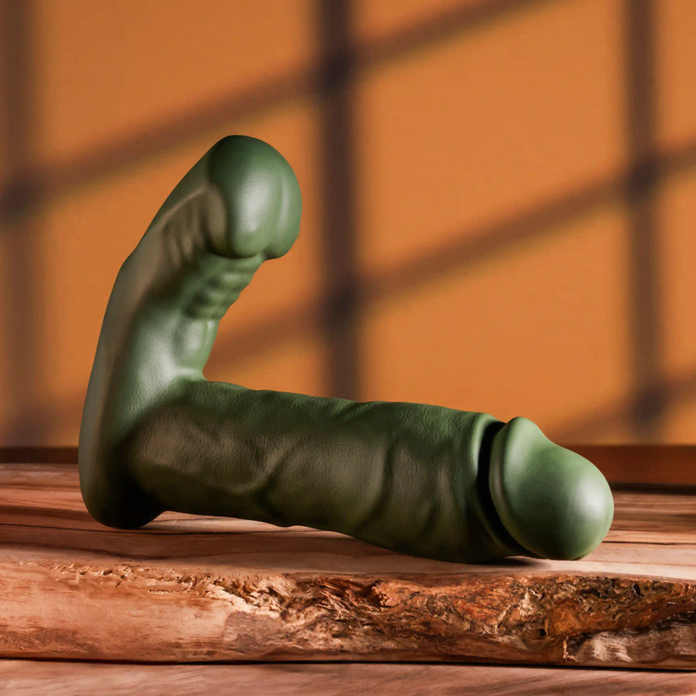 Gender X THE HUNK - 15.2 cm USB Rechargeable Thrusting Vibrator with Remote