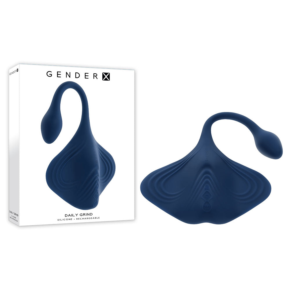 Gender X DAILY GRIND - USB Rechargeable Grinding Pad with Anal Plug