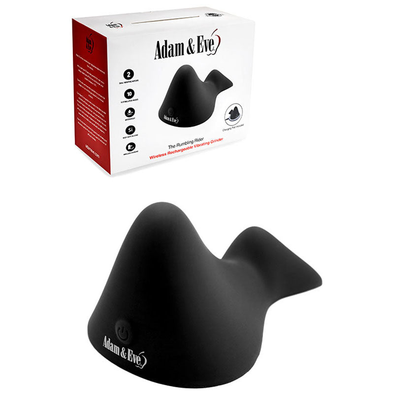 Adam & Eve THE RUMBLING RIDER - Rechargeable Vibrating Grinder Pad