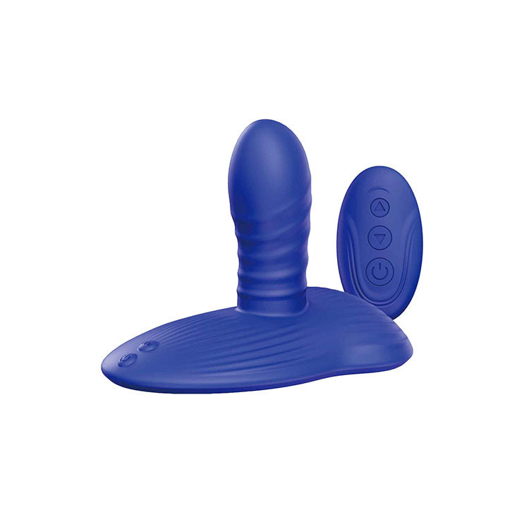 Adam & Eve THE MIDNGHT RIDER - USB Rechargeable Thrusting Vibrating Grinder with Remote Control