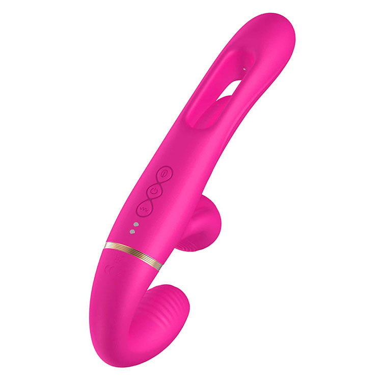 Adam & Eve ORGAZ-OHH-MATIC - 23.5 cm USB Rechargeable Strapless Strap-On with Remote