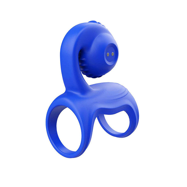 Adam & Eve ROCKIN & ROLLIN SNAIL - USB Rechargeable Vibrating Couples Cage