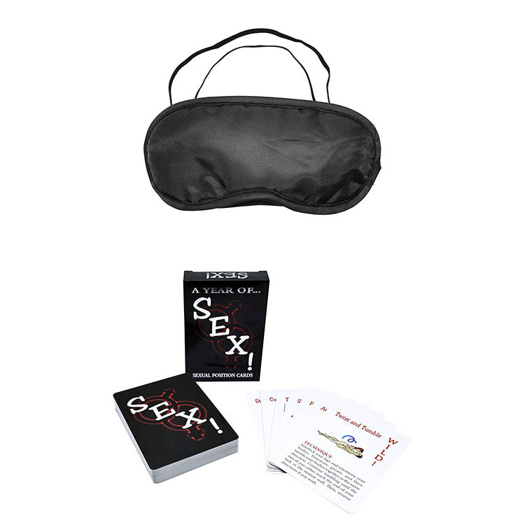 Adam & Eve MIDNIGHT MOODS COLLECTION - Couples Bondage Kit - Set of 10 Pieces