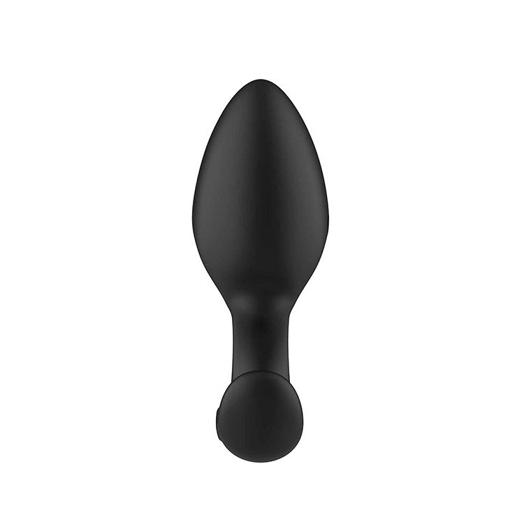 Adam & Eve OMEGA Vibrating Plug - 10 cm USB Rechargeable Vibrating Butt Plug with Remote