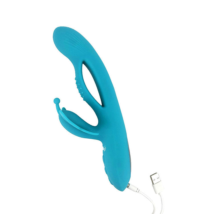 Adam & Eve BUTTERFLY EMBRACE - - 24.1 cm USB Rechargeable Butterfly Vibrator