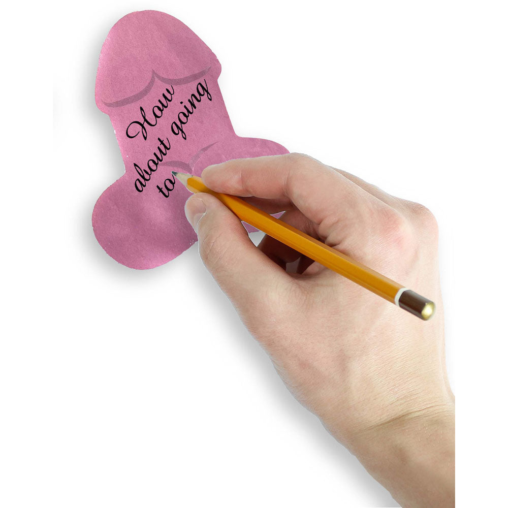 Super Fun Penis Sticky Notes - Multi Novelty Sticky Notes - 100 Pack