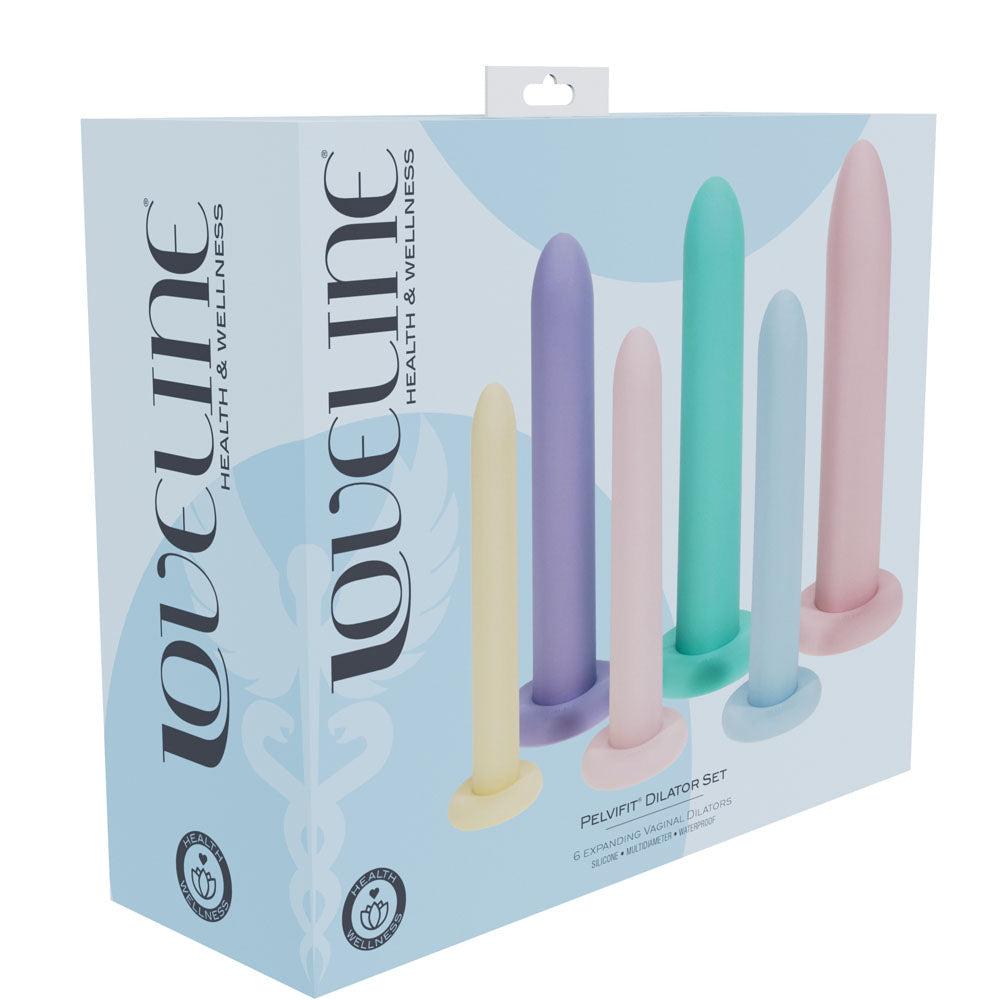 LOVELINE PelviFit Expanding Vaginal Dilator - Vaginal Dilators - Set of 6 Sizes