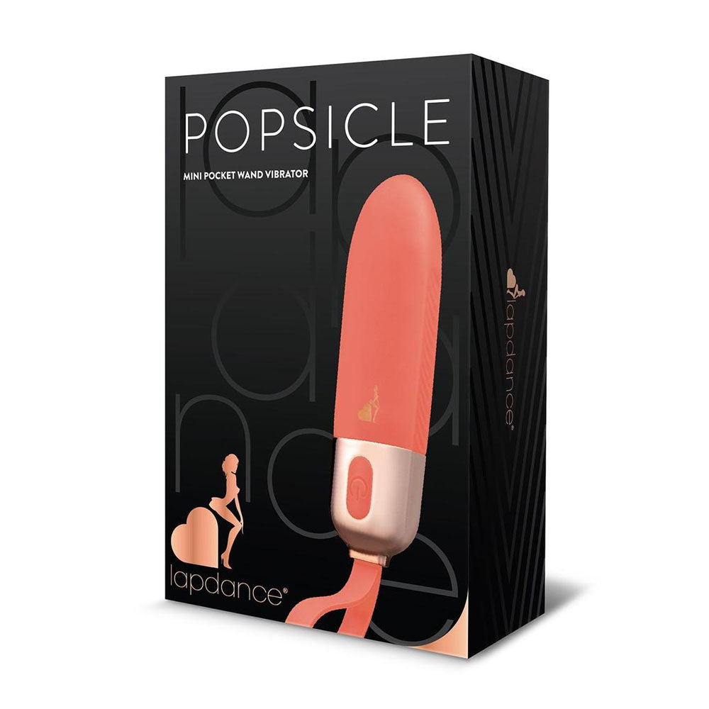 LAPDANCE Popsicle Mini Pocket Wand - 12 cm USB Rechargeable Bullet