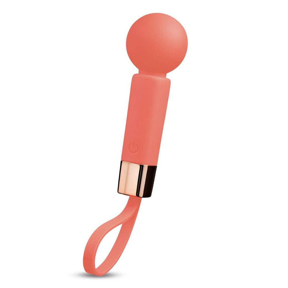 LAPDANCE Lollipop Mini Pocket Wand - 10.8 cm USB Rechargeable Mini Massager Wand