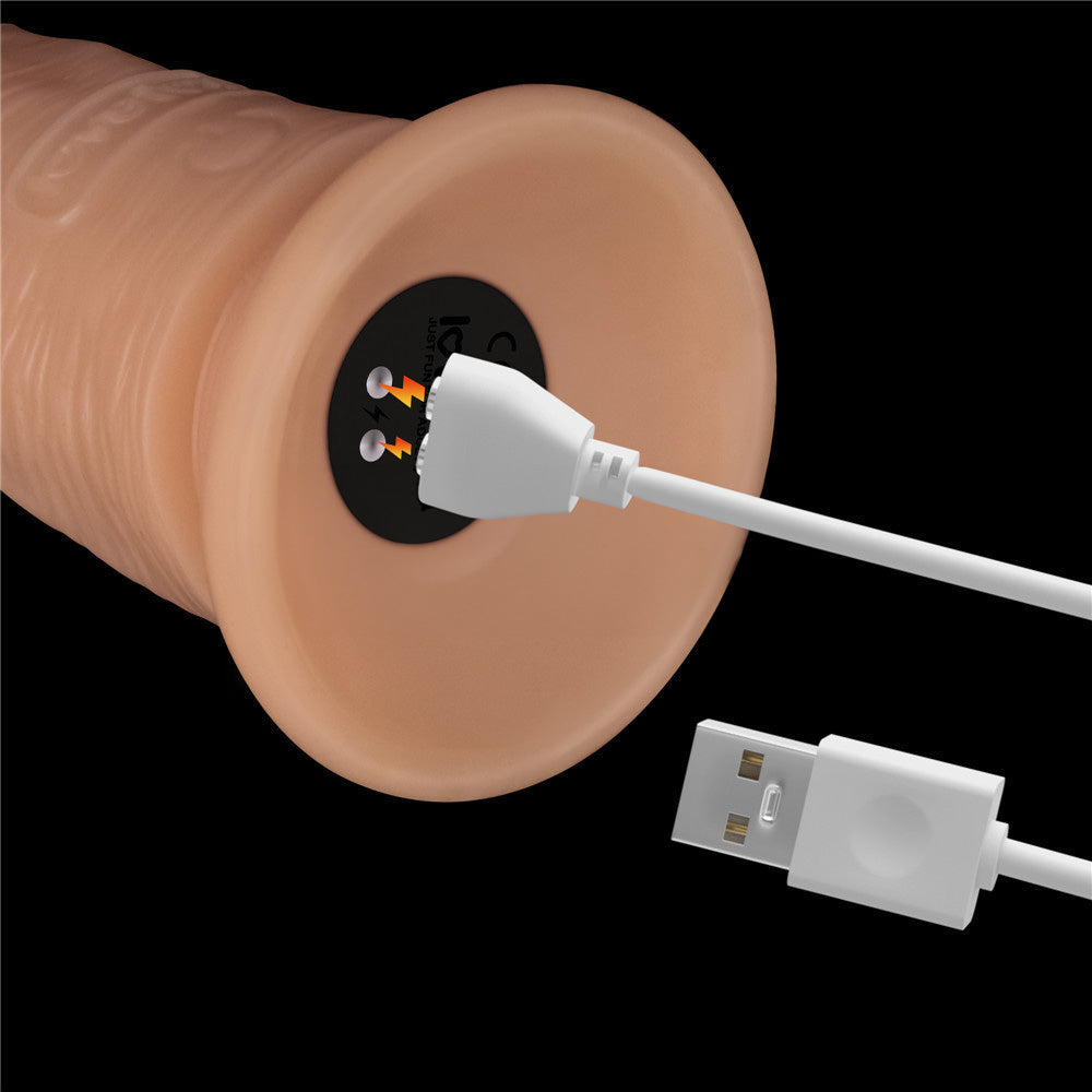 7 Inch Power Basics - 18 cm USB Rechargeable Vibrating Dong