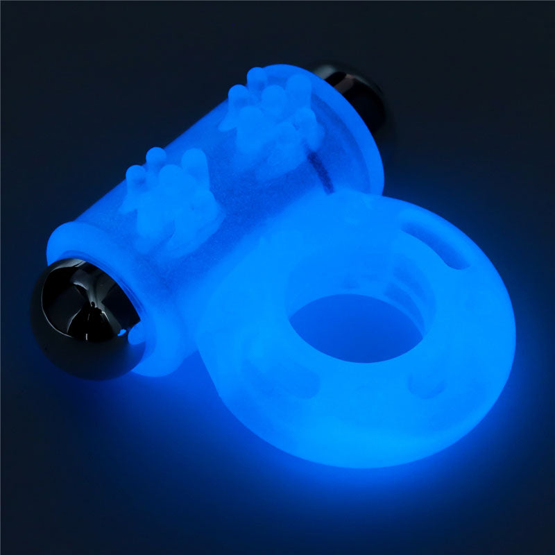 Lumino Play Vibrating Penis Ring - Glow in the Dark Vibrating Cock Ring