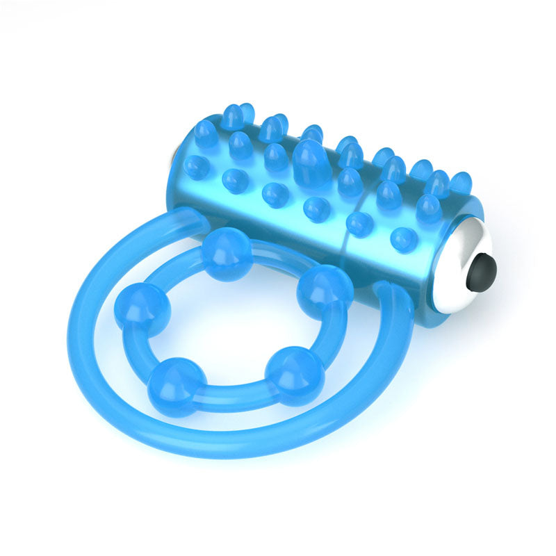 Lumino Play Vibrating Penis & Balls Ring - Glow in the Dark Vibrating Cock Ring