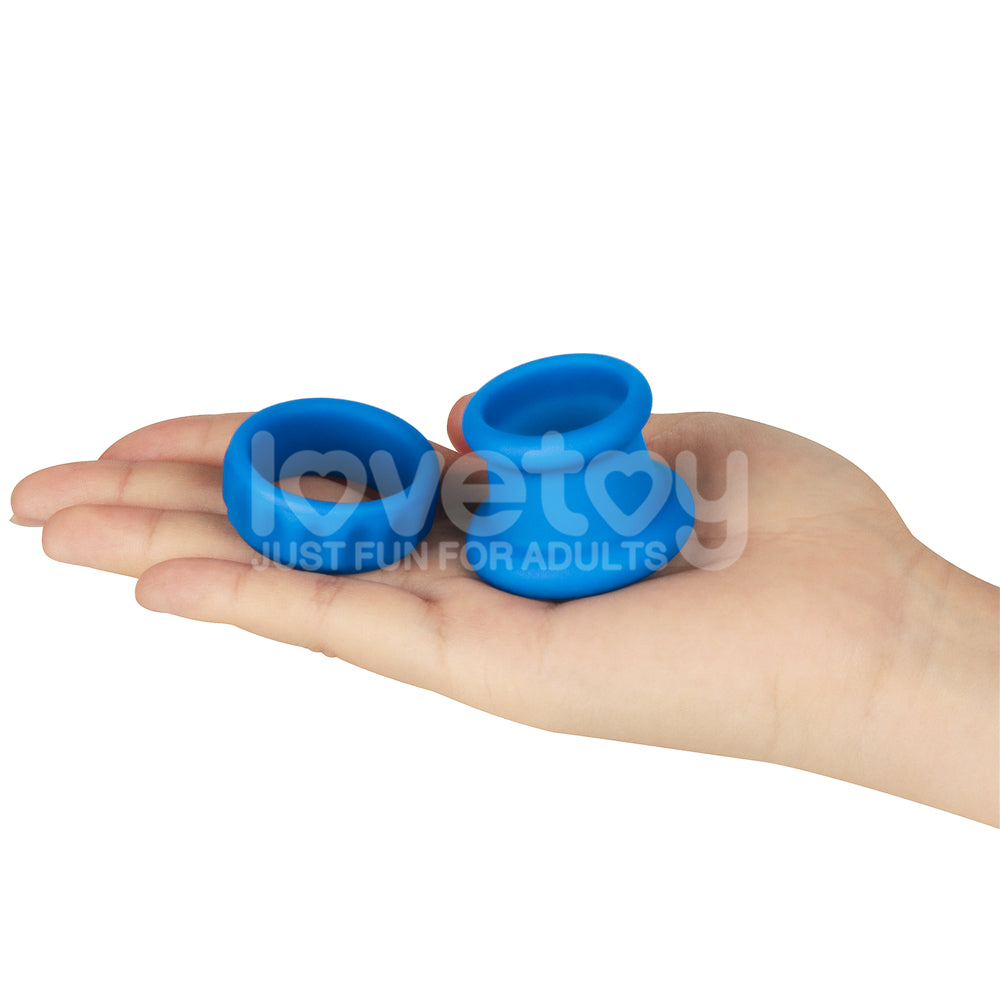 Pinnacle Pro Twin Flex - Cock & Balls Rings