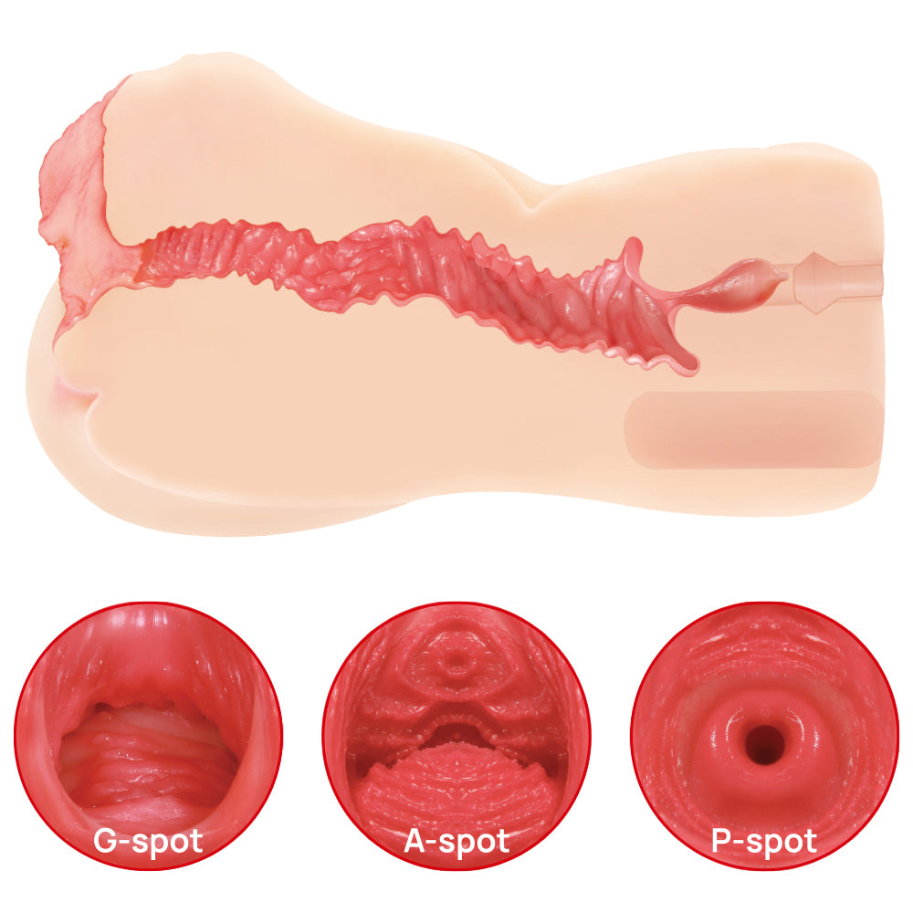 Kokos Vanilla Onahole 004 - Dual Layer Vagina Stroker