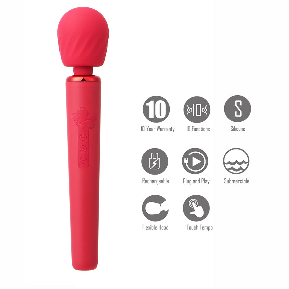 Maia NALA - - 30 cm USB Rechargeable Massage Wand