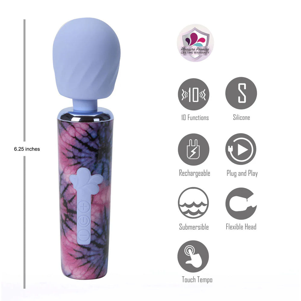 Maia JOURNEE Wand - 15.9 cm USB Rechargeable Massage Wand