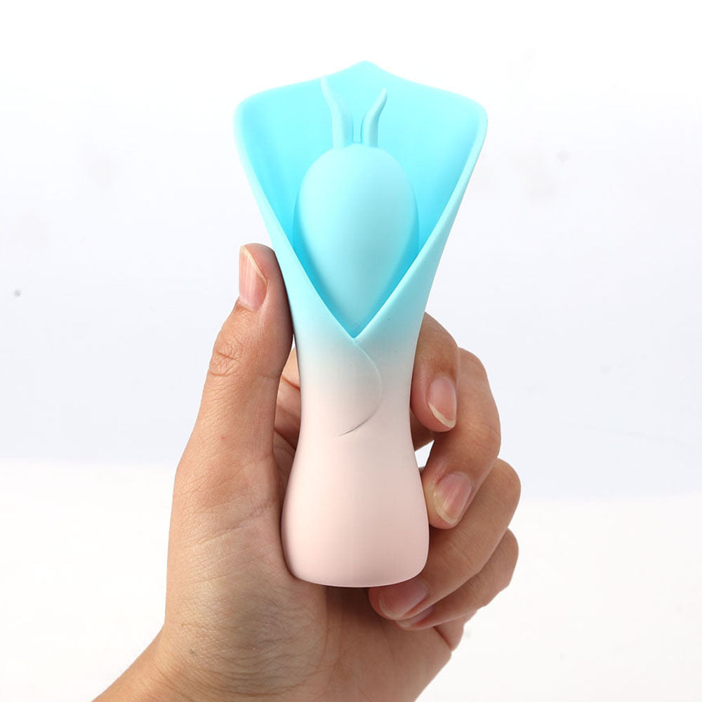 Maia MINA -  - /Pink USB Rechargeable Fluttering Flower Stimulator