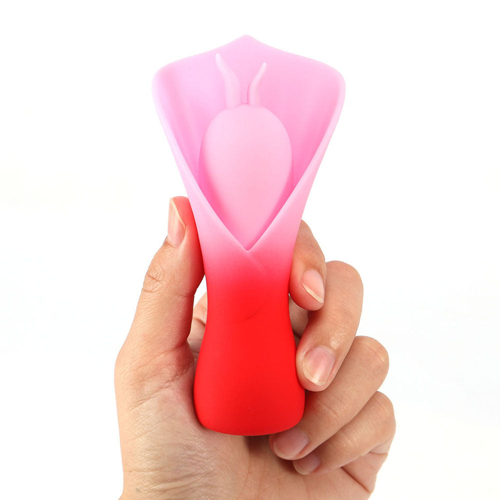 Maia MINA -  - /Pink USB Rechargeable Fluttering Flower Stimulator