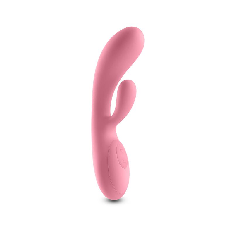 Lust-n-Dreams - Samba - Coral - 19.4 cm USB Rechargeable Rabbit Vibrator