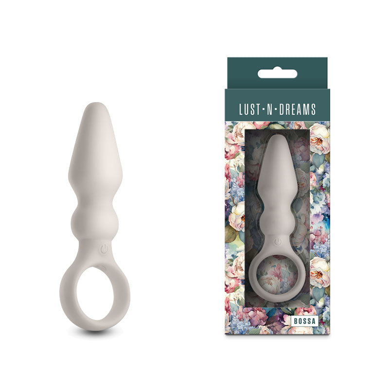 Lust-n-Dreams - Bossa - Fog - 12.5 cm USB Rechargeable Vibrating Butt Plug