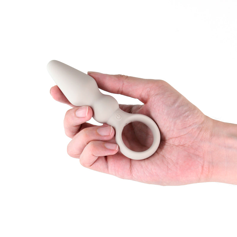 Lust-n-Dreams - Bossa - Fog - 12.5 cm USB Rechargeable Vibrating Butt Plug