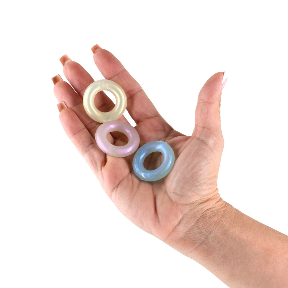 Fantasia - Stamina Rings - Multicolour - Cock Rings - Set of 3