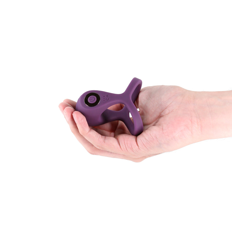 INYA Valiant - Berry - USB Rechargeable Vibrating Cock Ring