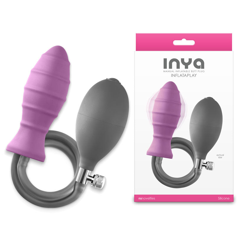INYA InflataPlay - - 10.5 cm Inflatable Butt Plug