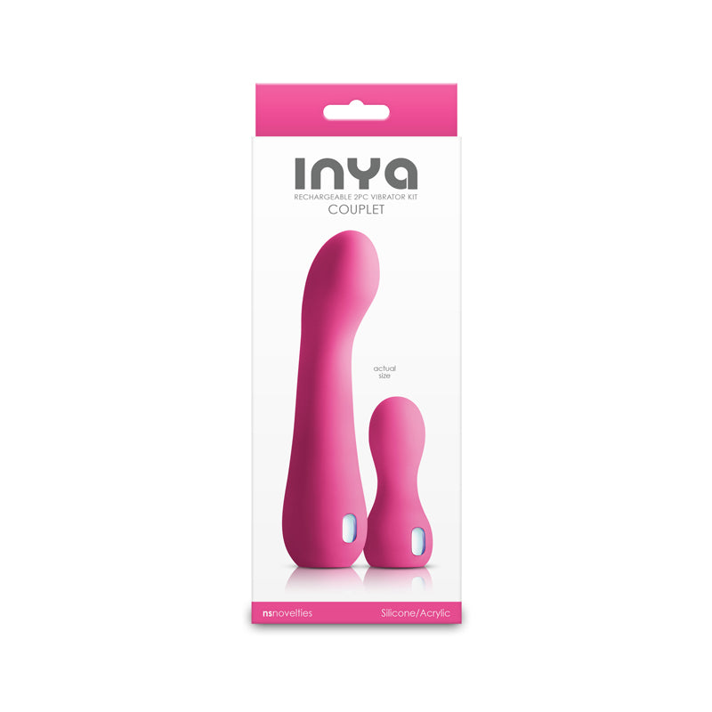 INYA Couplet - - USB Rechargeable Vibrators - Set of 2 Sizes