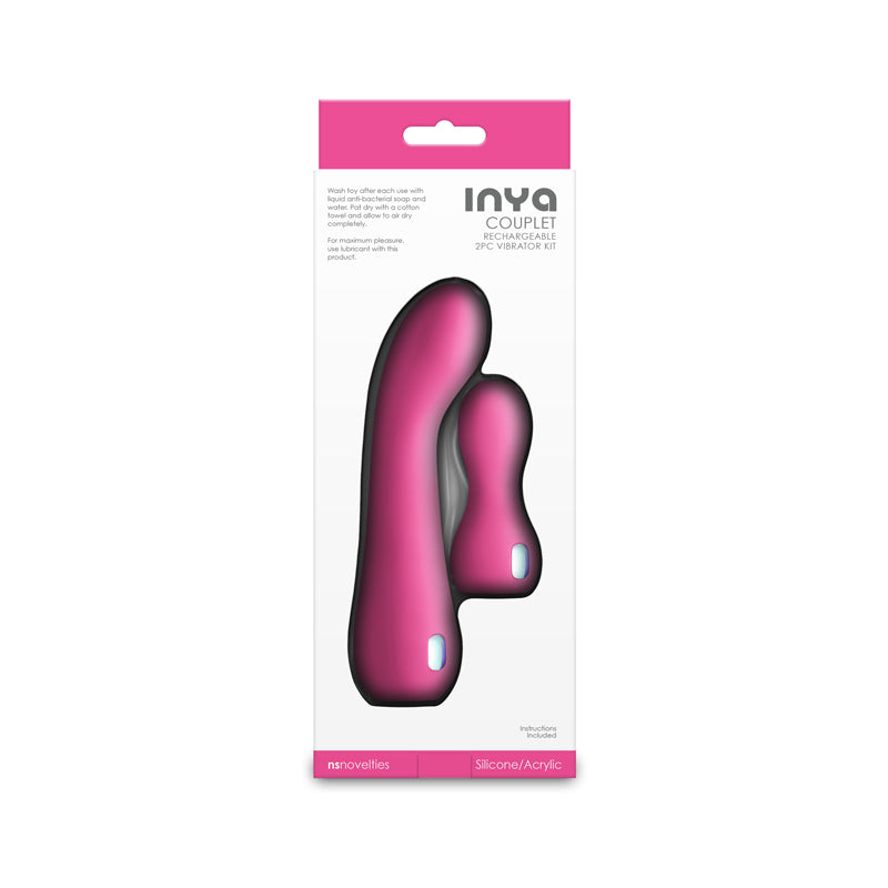 INYA Couplet - - USB Rechargeable Vibrators - Set of 2 Sizes