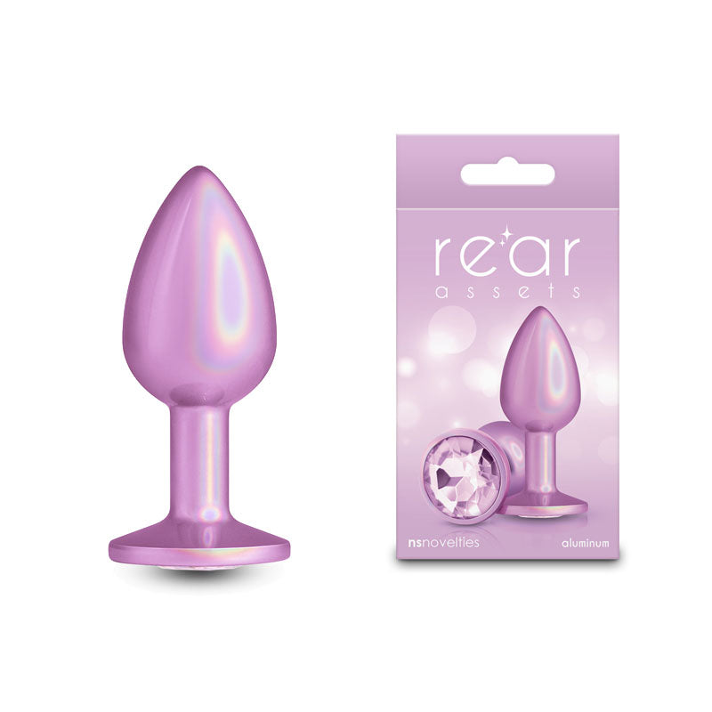 Rear Assets Iridescent - Small - Iridescent 7.1 cm Small Butt Plug