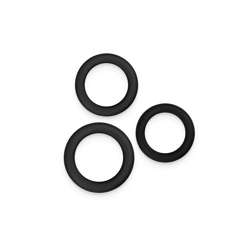 Renegade 3pc Slim Rings - - Cock Rings - Set of 3 Sizes