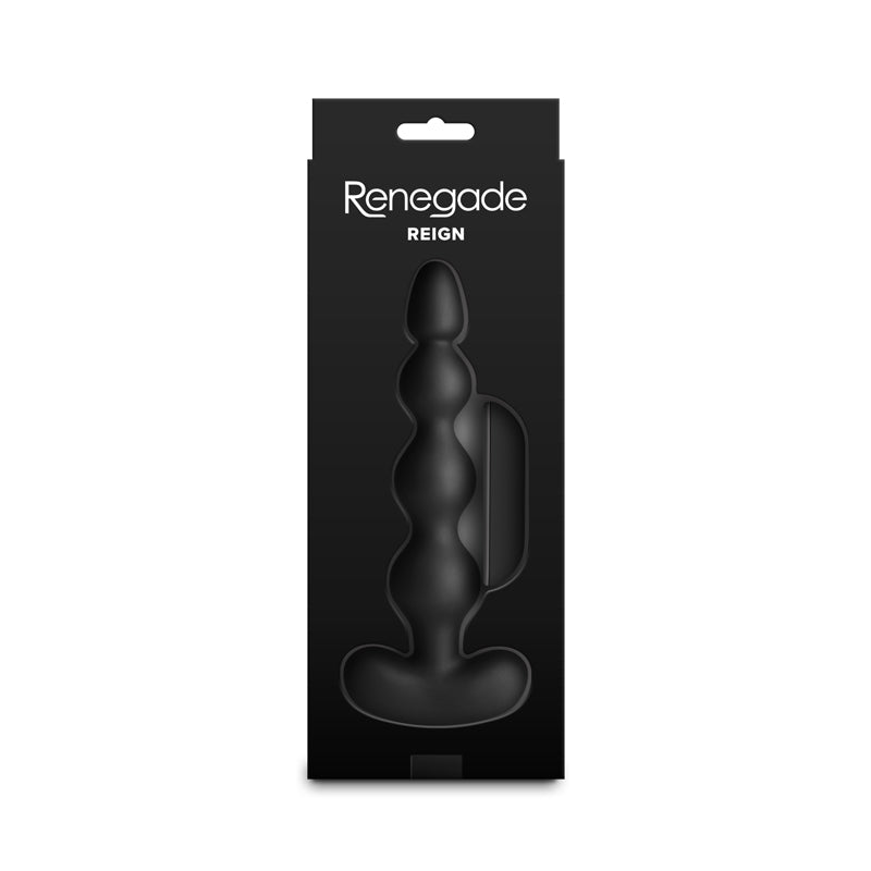 Renegade Reign - - 17.9 cm USB Rechargeable Vibrating Anal Beads with Wireless Remote